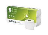 Satino by Wepa Comfort Toilettenpapier MT1, Recycling, 2-lagig, 400 Blatt 1 Pack = 48 Rollen