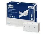 Tork 129089 Xpress Advanced schnellauflösende Papierhandtücher Multifold, 21,3 x 24 cm, 2-lagig, weiß 1 Karton = 4200 Tücher