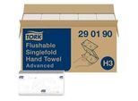 Tork 290190 Advanced Papierhandtücher Zellstoff V-Falz 23 x 23 cm 2-lagig, weiß 1 Karton = 3750 Tücher