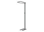LED Stehleuchte Hansa-by-styro Saphir Plus, 80 W, 11000 lm, 4000 K, direktes/indirektes Licht, dimmbar, Tageslicht- und Bewegungssensor, H 1950 mm, anthrazit