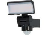 Brennenstuhl LED Strahler WS 2050 SP, 1680 Lumen, IP44, Bewegungsmelder, schwenkbar, schwarz, UV-beständiges Gehäuse