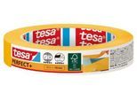 tesa Perfect+ Malerband, 50 m × 19 mm – saubere Farbkanten, reißfest, rückstandsfrei, für Innen