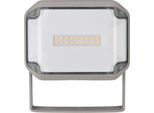 Brennenstuhl LED Außenstrahler AL 1050, 10W, 1010 lm, IP44, Aluminium, 3000K, 40x124x93 mm, grau