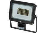 Brennenstuhl LED Außenstrahler JARO 7060 P, 50W, 5800lm, IP65, Bewegungsmelder 180°, Aluminium, schwarz
