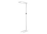 LED Stehleuchte Hansa-by-styro Saphir Plus, 80 W, 11000 lm, 4000 K, direktes/indirektes Licht, dimmbar, Tageslicht- und Bewegungssensor, H 1950 mm, weiß