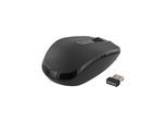 Deltaco MS-798 - Mouse optical 3 buttons wireless - Maus (Schwarz)