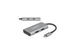 DeLOCK - hub - 4 ports USB-Hubs - USB 3.0 - 4 - silber