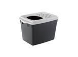 Ferplast - Litter Box Jumpy Black/White 38.8x57.5x39CM