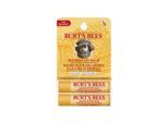 Burt's Bees Uni Beeswax Lip Balm Tube Blister Twin Pack