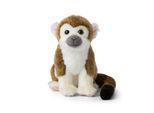 WWF - Plüschtier - Totenkopfäffchen (sitzend, 23cm) lebensecht Kuscheltier Stofftier Plüschfigur
