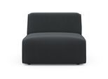 Sessel OTTO HOME "Merid Sofa-Mittel-Element, Breite: 84 cm", grau (anthrazit), B:84cm H:70cm T:97cm, 100% Polyester, Sessel, Sessel, als Modul oder separat verwendbar, für individuelle Zusammenstellung