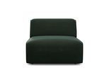 Sessel OTTO HOME "Merid Sofa-Mittel-Element, Breite: 84 cm", grün (dunkelgrün), B:84cm H:70cm T:97cm, Struktur fein (100% Polyester);Samtoptik (100% Polyester);Samtcord (92% Polyester, 8% Polyamid), Sessel, Sessel, als Modul oder separat verwendbar, für individuelle Zusammenstellung