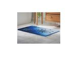 Badematte GRUND Gr. 1, blau, braun, rechteckig (50cm x 60cm ), 1 Stk., Badematten, Badematte