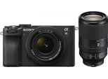 Sony Alpha ILCE-7C II schwarz + 28-60mm + 70-300mm f4,5-5,6 - abzgl. 200,00€ Winter Cashback