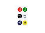 Light Solutions NFC tag - NTAG213 - colored stickers - 6 pcs