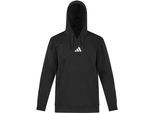 Kapuzensweatshirt ADIDAS PERFORMANCE "adidas Community Hoody BOXING" Gr. M, schwarz, weiß, Sweatshirts, Mädchen, M, Obermaterial: 80% Baumwolle, 20% Polyester