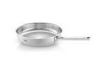 Fissler Bratpfanne , Silberfarben , Metall , 3 l , backofengeeignet, breiter Schüttrand , Kochgeschirr, Pfannen, Bratpfannen