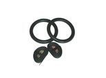 TITAN LIFE LIFE Gym rings - Synthetic I - Black rings