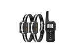 Rojeco 1000m Dog Training Collar Set - 2 Collars PD529 (Black)