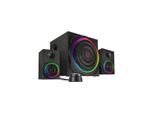 Speed-Link SPEEDLINK GRAVITY CARBON RGB - 2.1 PC-Lautsprecher