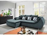 Ecksofa HOME AFFAIRE "Imolaa elegant, Breite 270cm, moderne Sitzsteppung, bequem, L-Form", blau (ocean), B:270cm H:90cm T:170cm, 100% Polyester, Sofas, Ecksofa, auch mit Bettfunktion und Bettkasten