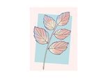 Bild KOMAR "Cinderella Plant", bunt (farbe bild(er): bunt), B:40cm H:50cm, Holz, Papier, Bilder, Bild, Wandbild zur Dekoration im Kinderzimmer - ohne Rahmen