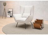 Sessel HOME AFFAIRE "Kilrea Relaxsessel, Ohrensessel", weiß, B:90cm H:112cm T:94cm, 95% Polyester, 5% Nylon, Sessel, Sessel, Extra hohe Rückenlehne