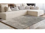 Teppich KAYOOM "Bali 110", silber (silbergrau), B:80cm H:40mm L:150cm, Polyester, Teppiche, Teppich, flauschig und weich, UNI-Farben, hochflorig, hochwertiges Material