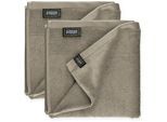 Handtücher "Sense", beige (sand), B:50cm L:100cm, Frottee, Obermaterial: 100% Baumwolle, SCHÖNER WOHNEN-KOLLEKTION, Handtücher, mit Velourborte, hautschmeichelnde Airtouch Qualität, super weich