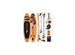 Stand Up Paddle Board "AUKAI Pro Ocean" mit Kajak-Sitz orange