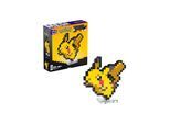 Mattel HTH74 - Mega - Pokémon - Pikachu Pixel Art Bauset, 400 Teile