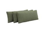 Sit & More Nierenkissen, Olivgrün, Textil, Uni, Füllung: Polyester, 65x25 cm, Goldenes M, Oeko-Tex® Standard 100, Made in Europe, DGM-Klimapakt, Wohntextilien, Kissen, Rückenkissen