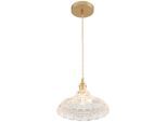 Novel Hängeleuchte, Klar, Metall, Glas, Vintage,Vintage, rund,rund, 120 cm, RoHS, ISO 9001, Bsci, CE, höhenverstellbar, Lampen & Leuchten, Innenbeleuchtung, Hängelampen, Pendelleuchten