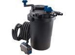 T.I.P. Teichdruckfilter-Set - Für 10.000 l Teich, UV-C 11 W, Rückspülfunktion, TFP 10000 UV 11, 30298