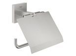 Grohe Start Cube Toilettenpapierhalter 41102DC0 Supersteel, mit Deckel