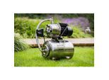 T.I.P. HWW 4500 INOX Hauswasserwerk - Edelstahl 31140, 4.350 l/h, 50 m Förderhöhe, 1.200 W, 22 l Druckkessel