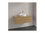 Villeroy und Boch Antao Waschtisch-Unterschrank K20111HN 100x36x50cm, Waschbeckenplattenfarbe honey oak, honey oak