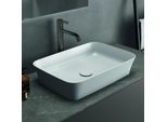 Ideal Standard Ipalyss Aufsatzschale E2076V1 55x38x12cm, ohne Überlauf/Hahnloch, seidenweiß
