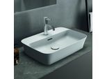 Ideal Standard Ipalyss Aufsatzschale E2077MA 55x38x14,5cm, mit Überlauf, 1 Hahnloch, weiß Ideal Plus