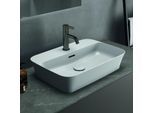 Ideal Standard Ipalyss Aufsatzschale E2077V1 55x38x14,5cm, mit Überlauf, 1 Hahnloch, seidenweiß