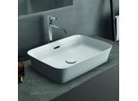 Ideal Standard Ipalyss Aufsatzschale E207801 55x38x12cm, mit Überlauf, ohne Hahnloch, weiß