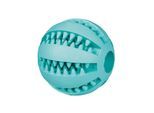 Trixie Dog Toy Denta Fun Ball Rubber Mint Flavour 6cm