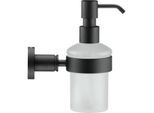 Duravit D-Code Seifenspender 0099164600 Schwarz Matt, Wandhängend, Ø57 mm