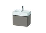 Duravit L-Cube Waschtisch-Unterschrank LC611904343 58,4x39,1x39,4cm, 1 Auszug, wandhängend, basalt matt