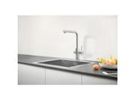 Grohe Blue Professional Spültisch-Einhebelmischer 31326002 chrom, Starter Kit, L-Auslauf, Bluetooth/WIFI