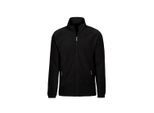 Fleecejacke TRIGEMA "TRIGEMA Fleecejacke", Damen, Gr. 5XL, schwarz, 100% Polyester, Jacken Fleecejacke