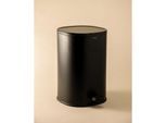 Cosmic Essentials Abfallbehälter WJC002A0002036 223 x 223 x 305 mm, 5 Liter, schwarz matt