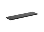 Xora Wandboard , Schwarz , Holzwerkstoff , 60x1.8x15 cm , Wohnzimmer, Regale, Wandboards