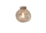 It's about Romi Deckenleuchte it's about RoMi, Bernstein, Glas, 28 cm, Lampen & Leuchten, Innenbeleuchtung, Smart Lights, Smart Home Deckenleuchten