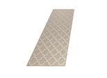 Outdoorteppich AYYILDIZ TEPPICHE "PATARA 4951", beige, B:80cm H:8mm L:250cm, Polypropylen, Teppiche, Outdoorteppich, Läufer / Pflegeleicht / Strapazierfähig / In- und Outdoor geeignet